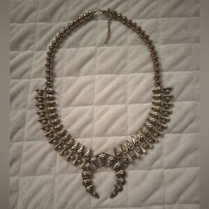 BaubleBar Gold Statement Necklace